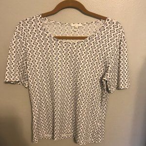 EUC Escada Short Sleeve Top - Size L